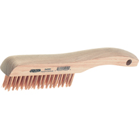 Brosse &agrave; manche en patin, Acier, 4" X 16" rangs de fils, Longueur 10" OSI Industrial Sales