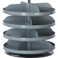 Bacs de rangement rotatifs  