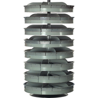 Modules de stockage Rotabin, 500 lb Capacit&eacute; par niveau, 5 Niveau(x), 38" ha x 28" dia OSI Industrial Sales