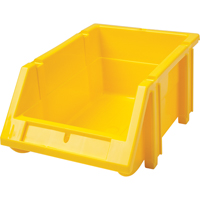 Bac empilable & &agrave; suspendre, 4-13/16" la, 3-3/16" h x 7-1/8" p, Jaune OSI Industrial Sales