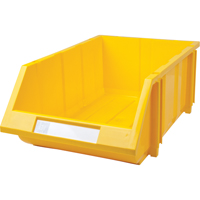 Bac empilable & &agrave; suspendre, 11-13/16" la, 7" h x 17-11/16" p, Jaune OSI Industrial Sales