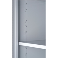 Deep Door Combination Cabinets, 38" W x 24" D x 72" H, Grey OSI Industrial Sales