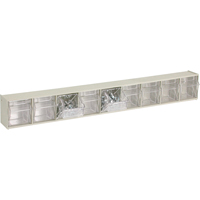 Tip-Out Bins Modular Storage System, 23-5/8" W x 2-1/2" D x 3-1/8" H, 9 Drawers OSI Industrial Sales