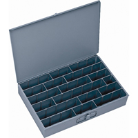 Compartment Scoop Boxes, 12" W x 18" D x 3" H, 17 Compartments OSI Industrial Sales