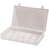 Compact Compartment Cases, 6.75" W x 11" D x 1.75" H, 13 Compartments OSI Industrial Sales