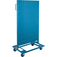 Supports mobiles pour contenants - &agrave; deux c&ocirc;t&eacute;s, 0 bacs, 36" la x 24" p x 67-1/2" h OSI Industrial Sales