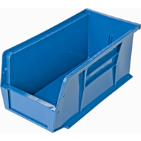Ultra Stack & Hang Bin, 5-1/2" W x 5" H x 10-7/8" D, Blue OSI Industrial Sales