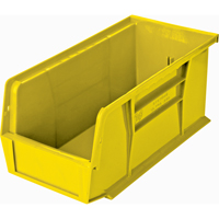 Ultra Stack & Hang Bin, 5-1/2" W x 5" H x 10-7/8" D, Yellow OSI Industrial Sales