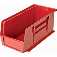 Ultra Stack & Hang Bin, 5-1/2" W x 5" H x 10-7/8" D, Red OSI Industrial Sales