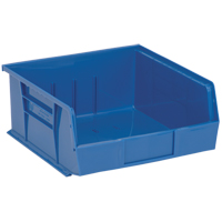 Ultra Stack & Hang Bin, 11" W x 5" H x 10-7/8" D, Blue OSI Industrial Sales