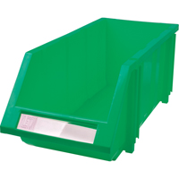 Bac empilable & &agrave; suspendre, 7-7/8" la, 7" h x 17-11/16" p, Vert OSI Industrial Sales