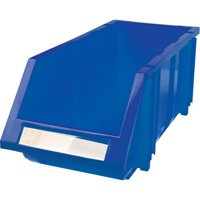 Stack & Hang Bin, 7-7/8" W x 7" H x 17-11/16" D, Blue OSI Industrial Sales