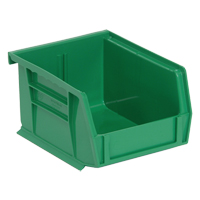 Ultra Stack & Hang Bin, 4-1/8" W x 3" H x 5-3/8" D, Green OSI Industrial Sales