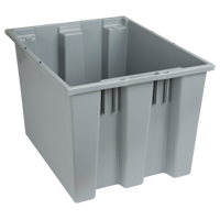 Contenants Stack & Nest, 13" x 19,5" x 15,5", Gris OSI Industrial Sales