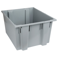 Contenants Stack & Nest, 13" x 23,5" x 19,5", Gris OSI Industrial Sales