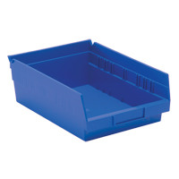Bacs à étagère en plastique