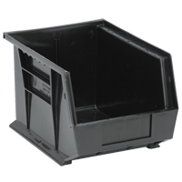 Bacs ultra empilable & suspendable, 8-1/4" la, 7" h x 10-3/4" p, Noir OSI Industrial Sales