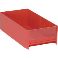 Cabinet Drawer, 5-5/8" W x 11" D x 3-5/16" H, Red OSI Industrial Sales