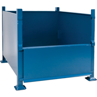 Contenants de vrac empilables, 30" ha x 34,5" la x 40,5" p, Capacit&eacute; de 3500 lb OSI Industrial Sales