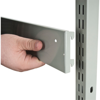 Servante mobile de bacs &agrave; plateaux inclinables - chariot seulement, &agrave; deux c&ocirc;t&eacute;s, 26-1/4" la x 22" p x 57-1/2" h OSI Industrial Sales