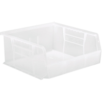 Clear-View Ultra Stack & Hang Bin, 11" W x 5" H x 10-7/8" D, Clear OSI Industrial Sales