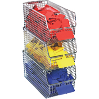 Wire Mesh Stack & Hang Bins OSI Industrial Sales