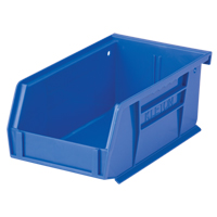 Stack & Hang Bin, 4-1/8" W x 3" H x 7-3/8" D, Blue OSI Industrial Sales