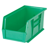 Stack & Hang Bin, 5-1/2" W x 5" H x 10-7/8" D, Green OSI Industrial Sales