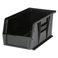 Stack & Hang Bin, 5-1/2" W x 5" H x 10-7/8" D, Black OSI Industrial Sales