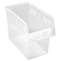 Bacs pour &eacute;tag&egrave;re Store-Max, 6-5/8" la x 8" H x 11-5/8" p, Transparent, Capacit&eacute; 44 lb OSI Industrial Sales
