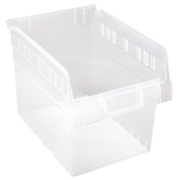Bacs pour &eacute;tag&egrave;re Store-Max, 8-3/8" la x 8" H x 11-5/8" p, Transparent, Capacit&eacute; 44 lb OSI Industrial Sales