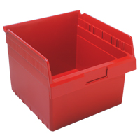 Bacs pour &eacute;tag&egrave;re Store-Max, 11-1/8" la x 8" H x 11-5/8" p, Rouge, Capacit&eacute; 44 lb OSI Industrial Sales