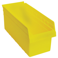 Bacs pour &eacute;tag&egrave;re Store-Max, 8-3/8" la x 8" H x 17-7/8" p, Jaune, Capacit&eacute; 56 lb OSI Industrial Sales