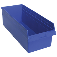 Bacs pour &eacute;tag&egrave;re Store-Max, 11-1/8" la x 8" H x 23-5/8" p, Bleu, Capacit&eacute; 68 lb OSI Industrial Sales