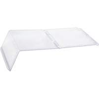 Couvercle transparent pour bacs empilables et &agrave; suspendre OSI Industrial Sales