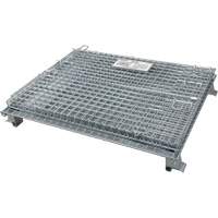 Conteneur repliable en m&eacute;tal grillag&eacute;, 40" la x 48" p x 42" h, Capacit&eacute; de 4000 lb OSI Industrial Sales