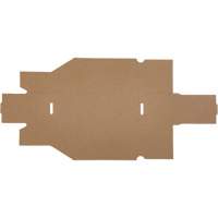 Boîtes profondes en carton ondul&eacute;, 3-3/4" la x 11-1/4" p x 4-1/2" h, Beige OSI Industrial Sales