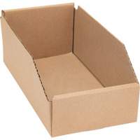 Boîtes profondes en carton ondul&eacute;, 5-3/4" la x 11-1/4" p x 4-1/2" h, Beige OSI Industrial Sales