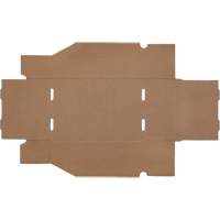 Boîtes profondes en carton ondul&eacute;, 7-5/8" la x 11-5/16" p x 4-1/2" h, Beige OSI Industrial Sales