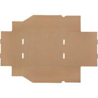 Boîtes profondes en carton ondul&eacute;, 9-3/4" la x 11-1/4" p x 4-1/2" h, Beige OSI Industrial Sales