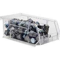 Crystal Clear Ultra Bins, 4-1/8" W x 3" H x 7-3/8" D, Clear OSI Industrial Sales
