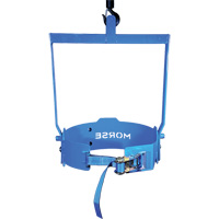 Ensemble de l&egrave;ve-baril manuel inclinable, Baril de 55 gal. US (45 gal. imp.), Capacit&eacute; 800 lb/363 kg OSI Industrial Sales