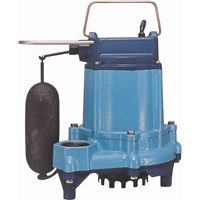 Sump/Effluent Pumps, 53 GPH, 115 V, 5 A, 1/3 HP OSI Industrial Sales