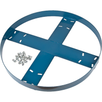 Cadre de socle roulant pour barils, Acier, Capacit&eacute;e 750 lb, Diam&egrave;tre 24" OSI Industrial Sales