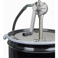Rotary Type Drum Pump, Aluminum, Fits 15-55 Gal., 6-3/4 oz. per revolution OSI Industrial Sales
