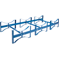 Porte-barils empilables, 3 barils, Capacit&eacute; de 2400 lb, 71-1/2" la x 30" p x 12-1/2" h OSI Industrial Sales