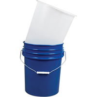 Doublures pour seaux en acier, 11-1/4" dia. x 12-1/4" h, 5 gal. US (4,16 gal. imp.) capacit&eacute; OSI Industrial Sales