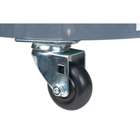 Leak Containment Drum Dolly, 24.25" dia. X 7.625" H, 1.5 US Gal. Spill Cap. OSI Industrial Sales