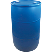 Polyethylene Drums, 55 US gal (45 imp. gal.), Closed Top, Blue OSI Industrial Sales
