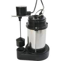 Stainless Steel Housing-Cast Iron Base Sump Pump, 1/3 HP, 3630 GPH Flow Rate OSI Industrial Sales